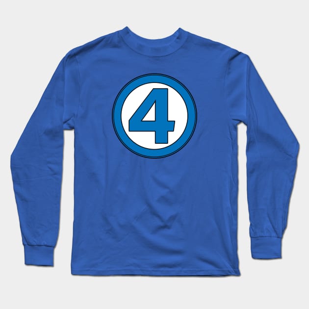 Fantastic Classic Logo (Alt Print) Long Sleeve T-Shirt by Nerdology